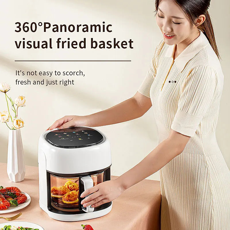 Smart Oil-Free Hot Air Fryer - 4.5L Capacity