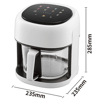 Smart Oil-Free Hot Air Fryer - 4.5L Capacity