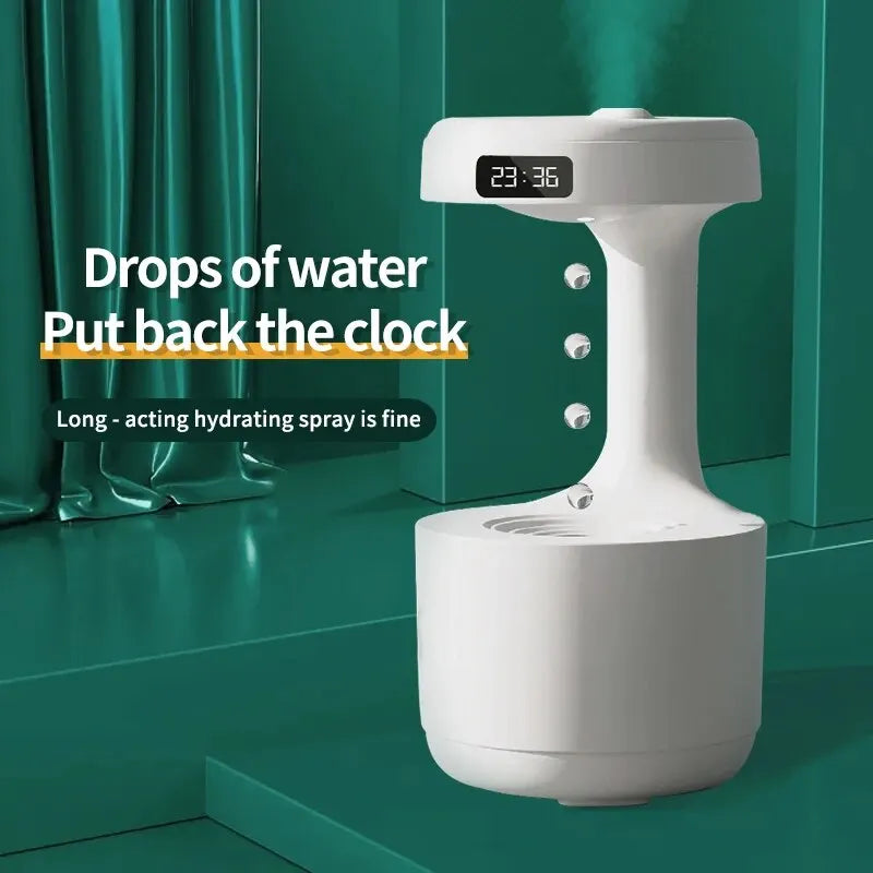 Water Droplet Air Humidifier Anti-Gravity