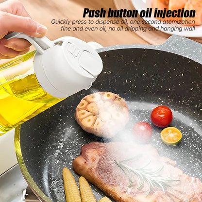 2in1 Plastic Spray Oil Sprayer Bottle Olive Oil Spray