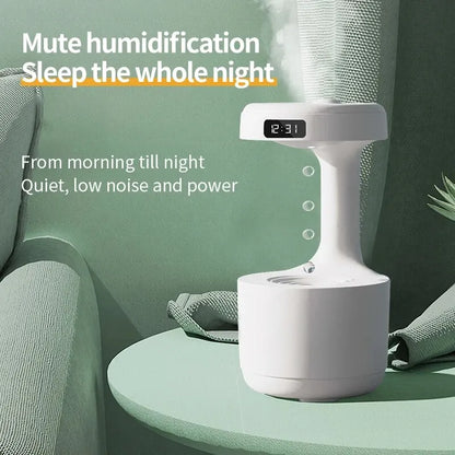 Water Droplet Air Humidifier Anti-Gravity