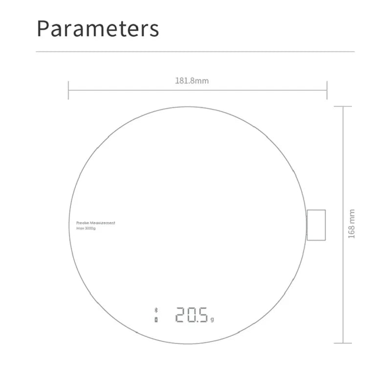 Smart Electronic Kitchen Scale