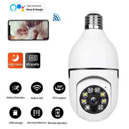 Light Bulb Surveillance Camera